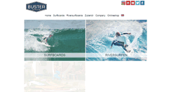 Desktop Screenshot of buster-surfboards.com